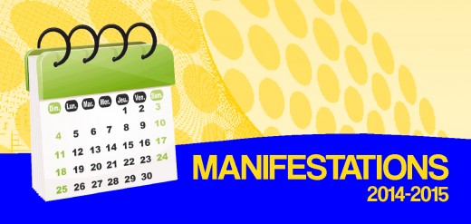 MANIFESTATIONS 2014-2015